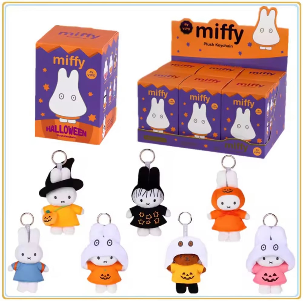 Image of Miffy Halloween Keychain Blind Box 🎃