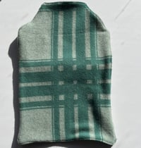 Image 2 of Dark Green Reclaimed Cashmere Hot Water Bottle Cover