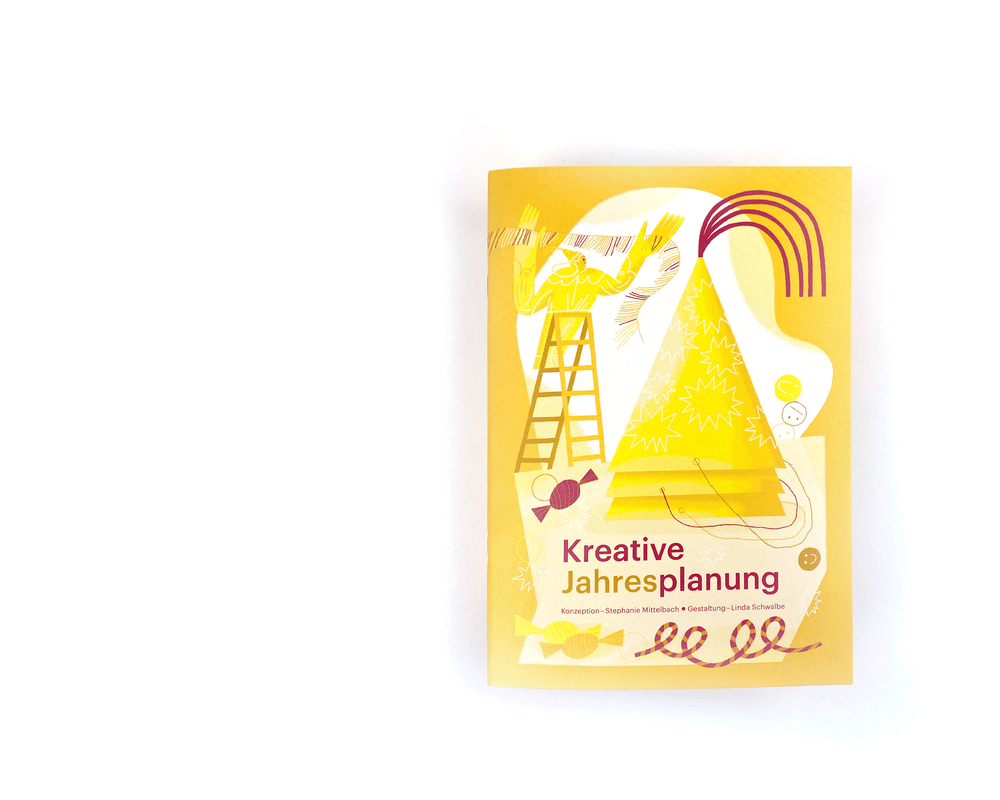Image of Kreative Jahresplanung #5 "Es gibt zu feiern" (gelb)