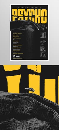 PÓSTER "PSYCHO" exclusivo Phenomena Experience