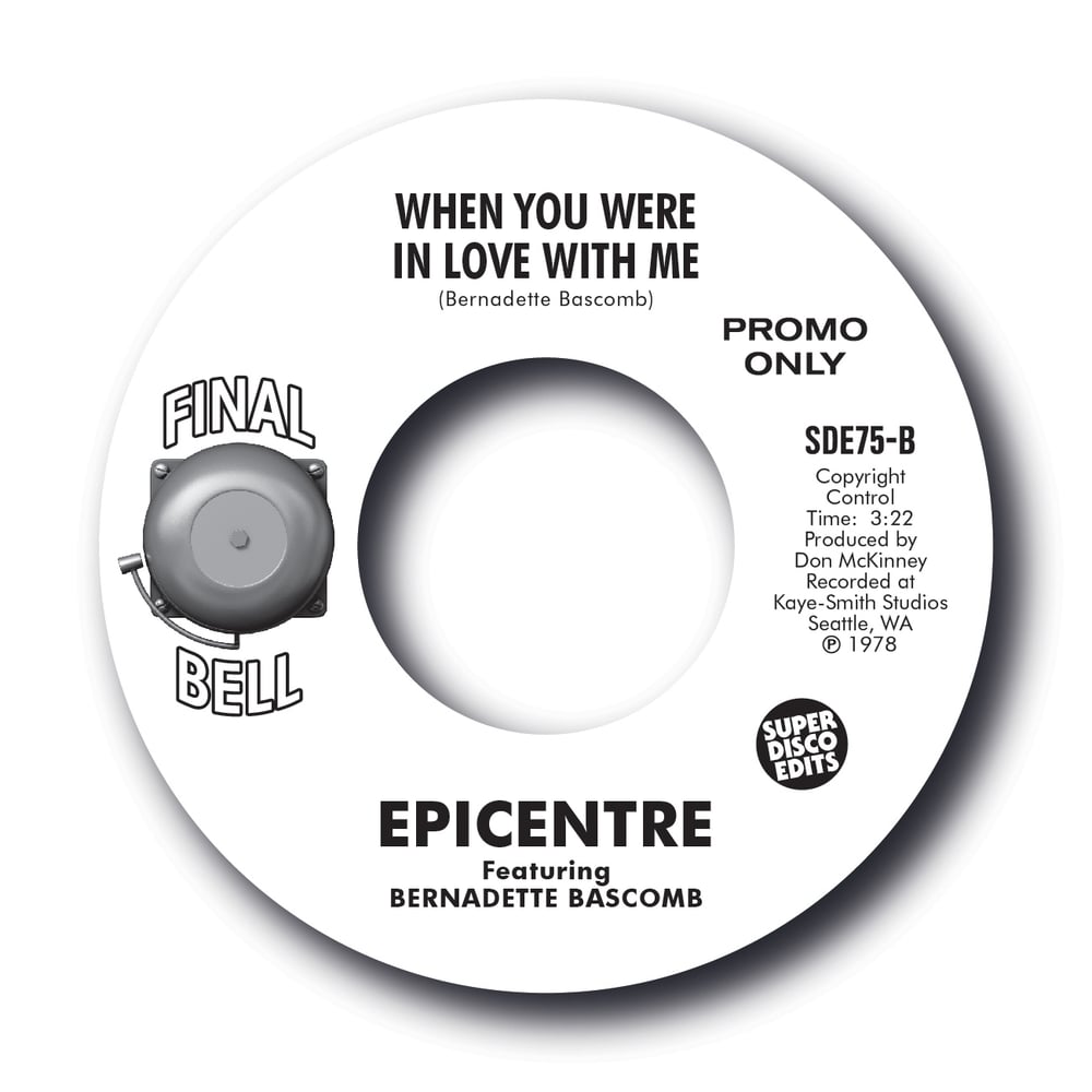 Epicentre Feat Bernadette Bascom "Magic Carpet" Final Bell Promo 45rpm