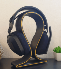 Image 1 of 🎧✨ Curvy Headphone Organizer – Stylish, Smooth & Smart! ✨🎧