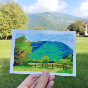 🎨 Cartes postales - Peintures de paysages