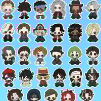 Image 1 of Male IDV Hologgraphic Stickers 3 inch