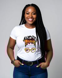 Image 1 of MADRAS HEADWRAP AND SUNGLASSES DESIGN