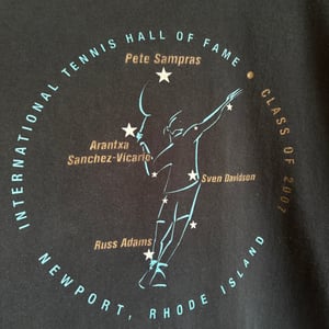 Image of International Tennis Hall of Fame 'Class of 2007' T-Shirt