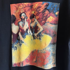 Image of Edgar Degas 'Three Dancers in Yellow Skirts' T-Shirt