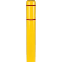Image 1 of Polyethylene Bollard Covers, 6-5/8" Dia. x 72" L, Yellow Model: KH811