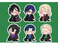 Black Butler School Arc Holographic Stickers