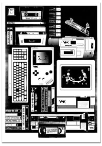 DedTek A3 Risography Poster