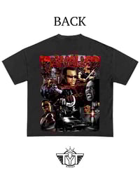 Image 2 of Oversized Cropped 'Blade Face' Shirt