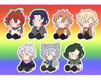 Image 2 of Idolish7 Holographic Stickers