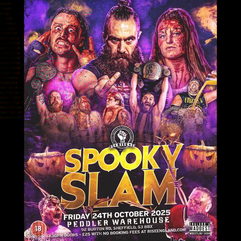 Image of TICKET: Friday 24th October at Peddler Warehouse, Sheffield. No Booking Fees.