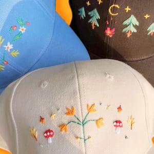 🧵 Casquettes brodées