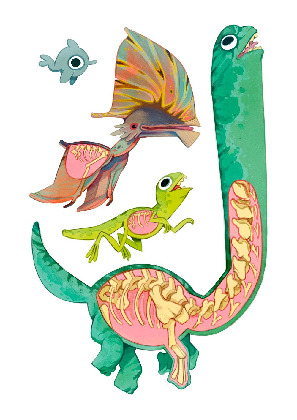 Image of LÁMINAS DINO