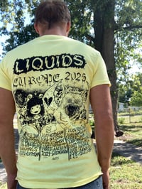 Image 2 of Life is pain shirt/ tour poster on back 