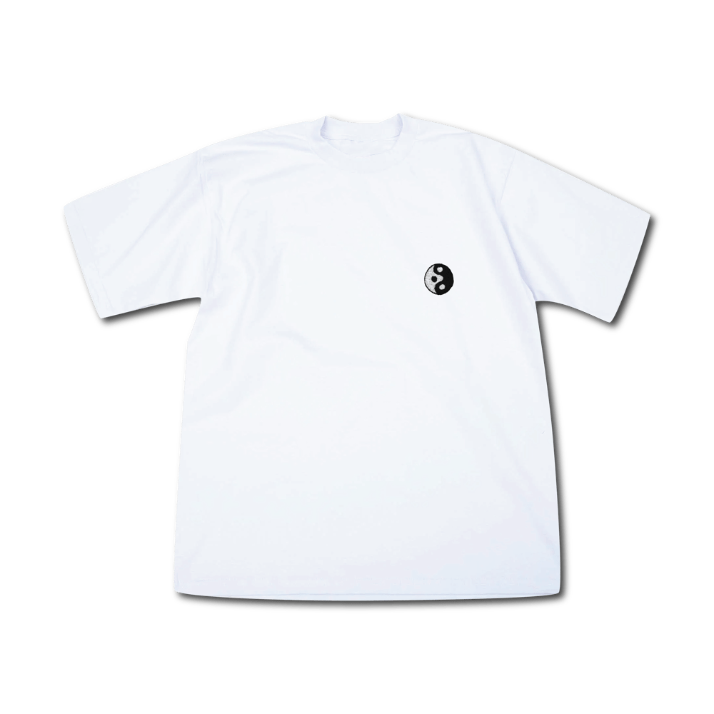 Image of TAKEGOODCARE™ "YINYANGISH" HEAVY-T WHITE