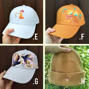 🧵 Casquettes et bonnets brodées - Collection Autumn Mind 🍂