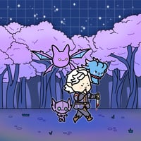 Image 1 of BG3 X PKMN Art Print