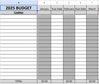 Budget Template