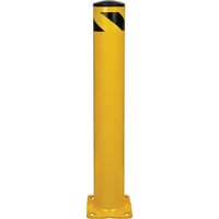 Image 1 of Safety Bollard, Steel, 36" H x 5-1/2" W, Yellow Model: KI316