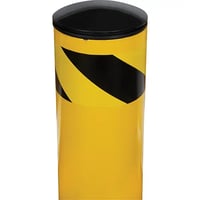Image 2 of Safety Bollard, Steel, 36" H x 5-1/2" W, Yellow Model: KI316