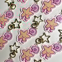 Image 2 of Playful Star and Heart Keychain 