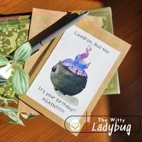 Image 3 of Cauldron Birthday Greeting Card