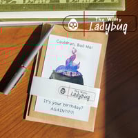 Image 5 of Cauldron Birthday Greeting Card
