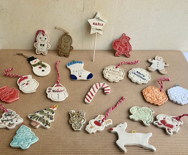 Workshop  de ceràmica. Nadal. Divendres 7 de novembre de 17:00 a 20:00