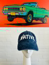 Image 2 of LA NATIVE Navyish Hat