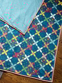 Image 3 of First Blooms Double Lush Velvet Throw and Pillow Kit