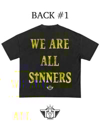 Image 2 of Oversized Cropped 'Sinners' Shirt
