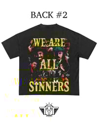 Image 3 of Oversized Cropped 'Sinners' Shirt