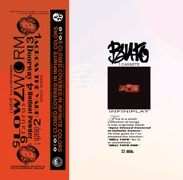 Eyes Closed Covered in Infinite Colors (Hell Tape)