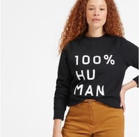 Image 1 of EVERLANE Sweatshirt 100% HUMAN COLLECTION 