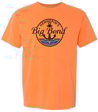 Image 2 of ComfortWash by Hanes Unisex Garment-Dyed T-Shirt in Silverstone, Melon, or Soothing Blue