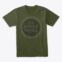 Image 2 of TRAINED TO PROTECT ~ BLACKOUT TEE