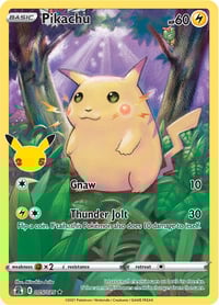 Pikachu - Celebrations - Near Mint