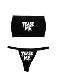 Image 1 of TEASE ME TUBE TOP SET
