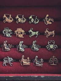 Image 2 of Zodiac rings 