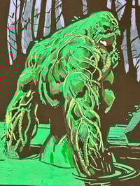 Image 1 of  SWAMP THING REMARQUED  copy of the SWAMP THING OMNIBUS