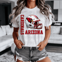 Image 1 of Cardinals Helmet Shirt 