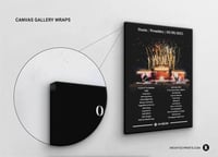 Image 4 of Oasis - Wembley Stadium 2025 Live Setlist Music Poster