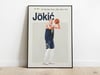 Nikola Jokic - Basketball Poster Print