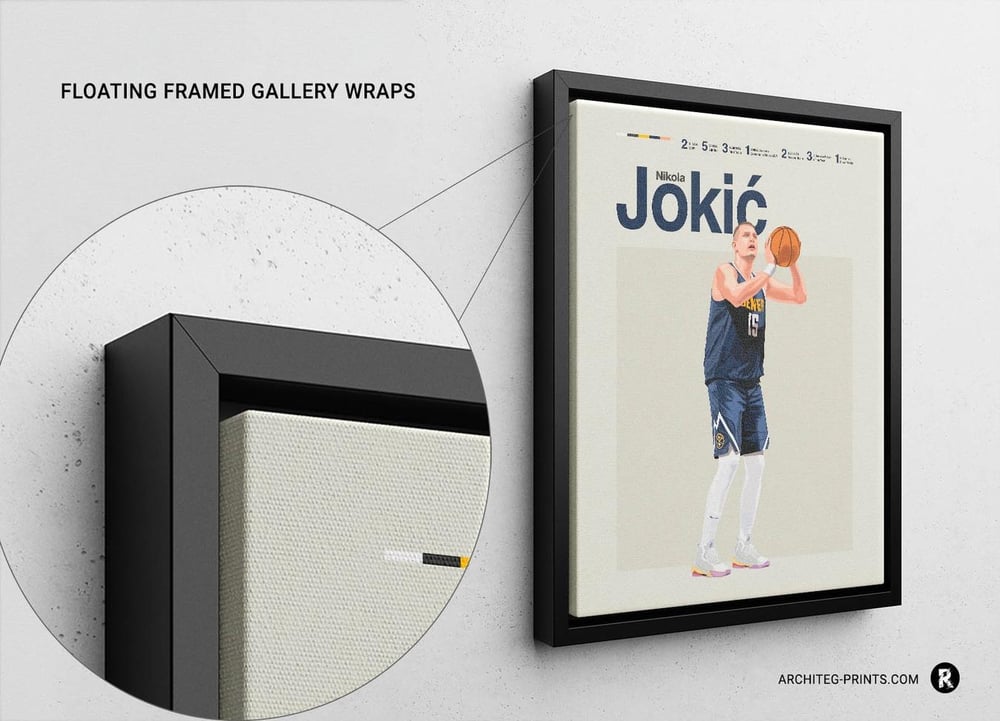 Nikola Jokic - Basketball Poster Print