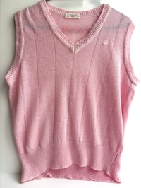 Image 1 of Givenchy Play Vintage Pink Sleeveless Knit Vest