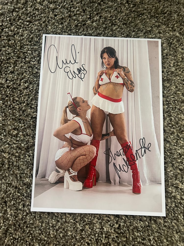 Image of LIMITED EDITION - Halloween Special Charli Evans x Shazza McKenzie 8x10