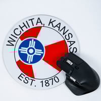 Image 1 of Mousepad [Wichita Flag Circle]