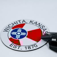 Image 4 of Mousepad [Wichita Flag Circle]